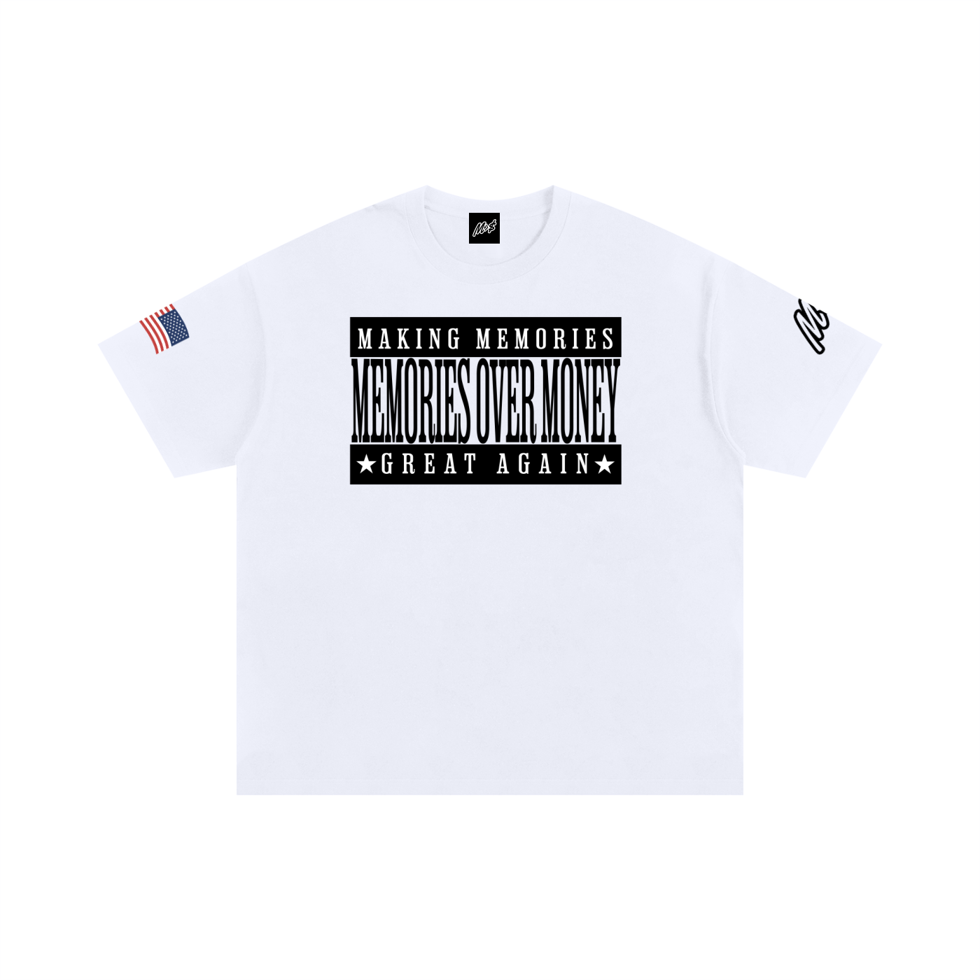 Time Is The Real Currency Collection | Making Memories Great Again Tee