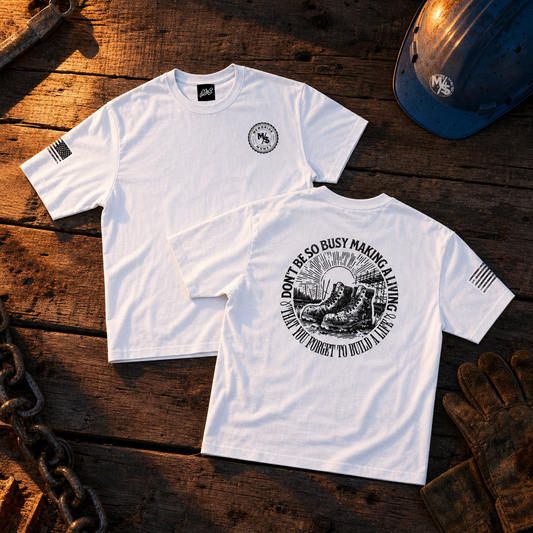 Blue Collar Reminder Tee