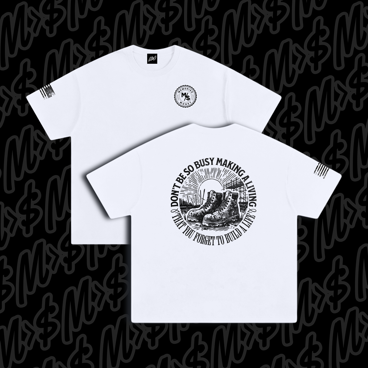 Blue Collar Reminder Tee
